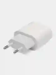 Белый блок питания для iPhone 15 / 15 Plus / 15 Pro / 15 Pro Max, 35W, Type-C, быстрая зарядка
