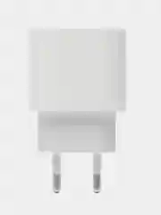 Белый блок питания для iPhone 15 / 15 Plus / 15 Pro / 15 Pro Max, 35W, Type-C, быстрая зарядка