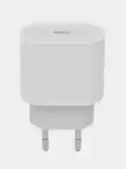 Белый блок питания для iPhone 15 / 15 Plus / 15 Pro / 15 Pro Max, 35W, Type-C, быстрая зарядка