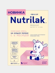 Смесь сухая на козьем молоке Nutrilak Premium 2, с 6 до 12 месяцев, 600 г