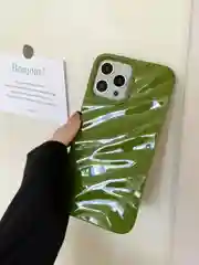 Светло-бежевый чехол на айфон 11 чехол с обьемный с принтом Чехол для iPhone 11 Чехол на iPhone 11