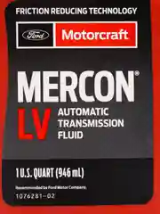 Масло трансмиссионное FORD MOTORCRAFT MERCON LV (0,946л) Арт. XT10QLVC