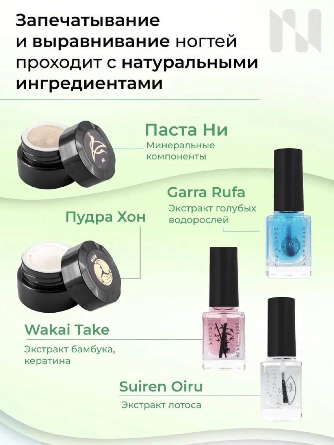 Набор для японского экспресс маникюра MASURA