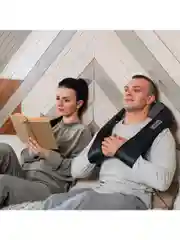 MSH-500B Shiatsu Master, 8 массажных роликов, 3 уровня интенсивности, подогрев,автоадаптер