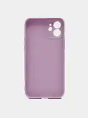 Лавандовый чехол силиконовый мягкий для iPhone XR / 11 / 12 / 13 / 14 / 15 / 15Pro / 15 Pro Max