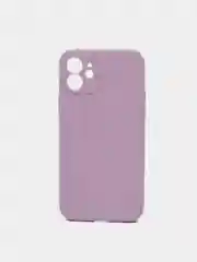 Лавандовый чехол силиконовый мягкий для iPhone XR / 11 / 12 / 13 / 14 / 15 / 15Pro / 15 Pro Max