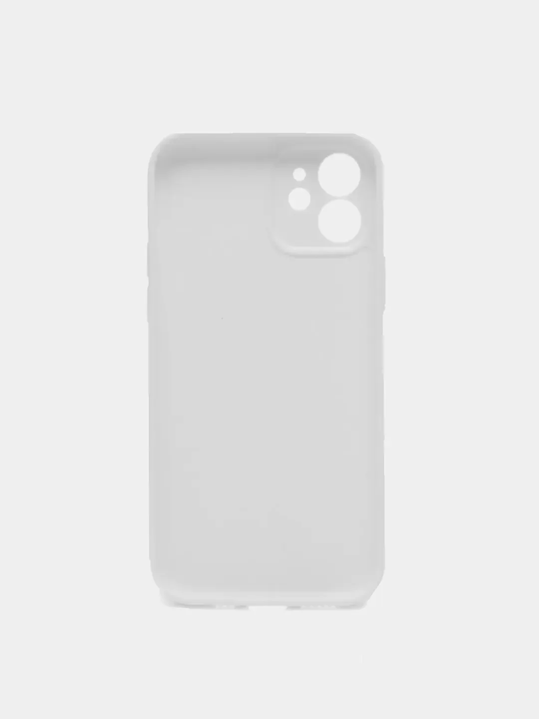 Белый чехол силиконовый мягкий для iPhone XR / 11 / 12 / 13 / 14 / 15 / 15Pro / 15 Pro Max