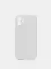Белый чехол силиконовый мягкий для iPhone XR / 11 / 12 / 13 / 14 / 15 / 15Pro / 15 Pro Max