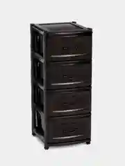 Комод 4 выдвижных ящика, для хранения вещей, 98*48*38см