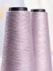 Сиреневый пряжа с люрексом для вязания OnlyWe Alluring Shine 50 гр, 1500 метров