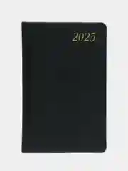 Ежедневник датированный 2025 Brauberg, планер планинг записная книжка А5, под кожу