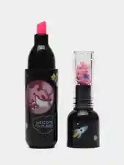 Текстовыделители неоновые Юнландия Космос, набор 6 цветов, маркеры выделители, линия 1-5мм