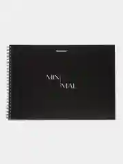 Альбом для рисования Brauberg Minimal, 107031, в школу А4 40 л, плотная бумага 160 г м2