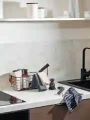 Салфетка двухсторонняя для сильных загрязнений 30х30 см Cozy Clean темно-серые набор 2 шт
