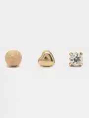 Золотой серьги женские набор