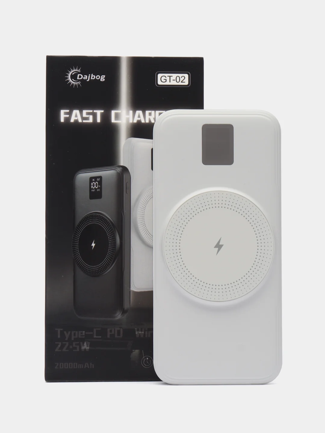 Power Bank Dajbog 20000 Mah с беспроводной зарядкой