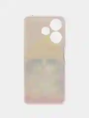 Желтый чехол на Redmi Note 13R/Redmi 13/Poco M6 4G / Редми Нот 13R/Редми 13/Поко М6 4G прозрачный