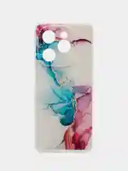Ледяной чехол на Tecno Spark 20 Pro 5G / Текно Спарк 20 Про 5G с принтом, защита камеры