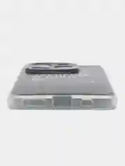 Тёмно-коричневый чехол на Tecno Spark 20 Pro 5G / Текно Спарк 20 Про 5G с принтом, защита камеры