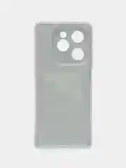Тёмно-коричневый чехол на Tecno Spark 20 Pro 5G / Текно Спарк 20 Про 5G с принтом, защита камеры