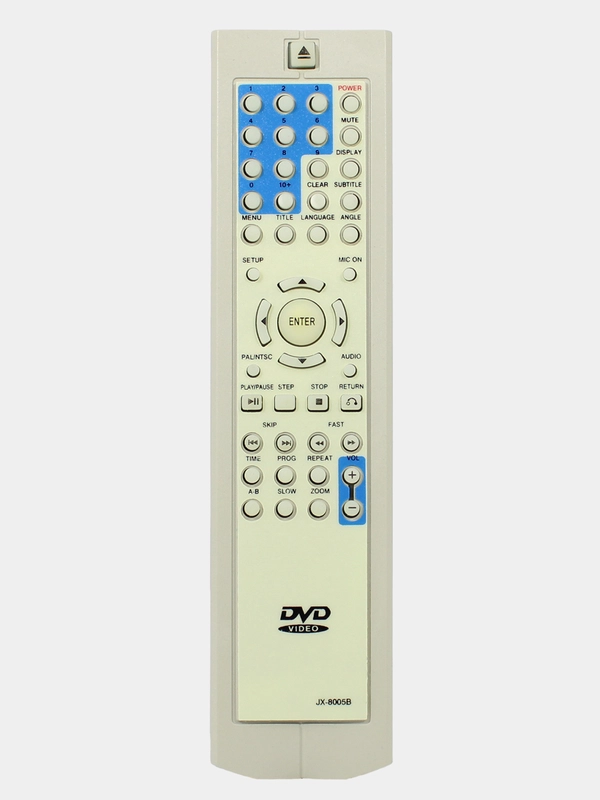 Пульт JX-8005B для DVD-плеера ERISSON