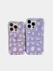 Чехол силиконовый леопардовый для iPhone 12/13/14/15 Mini/Plus/Pro/Max