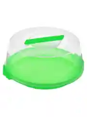 Тортница Cosmoplast "Оазис", диаметр 28 см, пластик