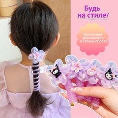 Детские заколки-пружинки, 2 шт