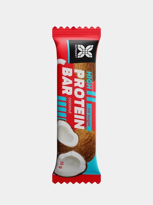 Протеиновый батончик NUTRAWAY со вкусом "Кокос", 35 г