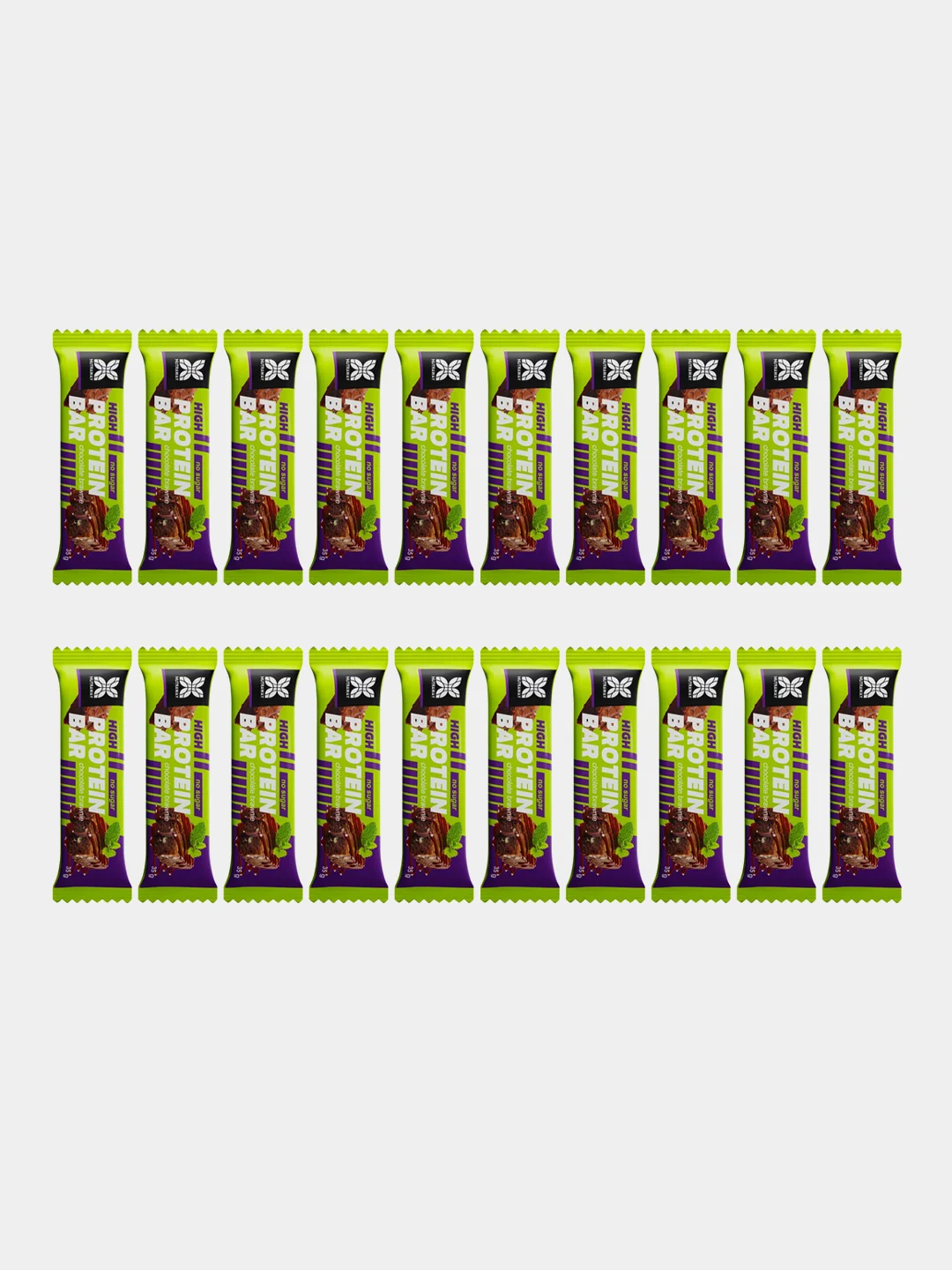 Протеиновый батончик NUTRAWAY со вкусом "Шоколадный брауни", 35 г