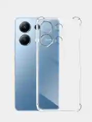 Чехол Redmi Note 13 Pro 4G / Редми Нот 13 Про 4Г, прозрачный, силиконовый, противоударный