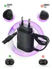 Зарядка, 4,3V, 70mА, 3W, для Philips OneBlade A00390, QP2510, QP2620, QP2630, QT3900, QT4000