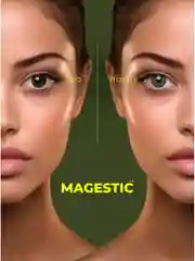 Лайм цветные контактные линзы Magestic
