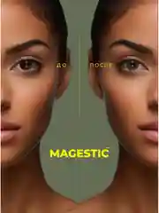 Оливковый цветные контактные линзы Magestic