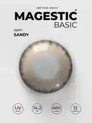 Зелёный хаки цветные контактные линзы Magestic