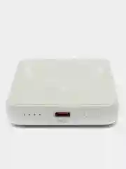 Белый повербанк magsafe для iPhone с быстрой зарядкой 20W Hoco J109 5000 mAh