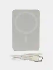 Белый повербанк magsafe для iPhone с быстрой зарядкой 20W Hoco J109 5000 mAh