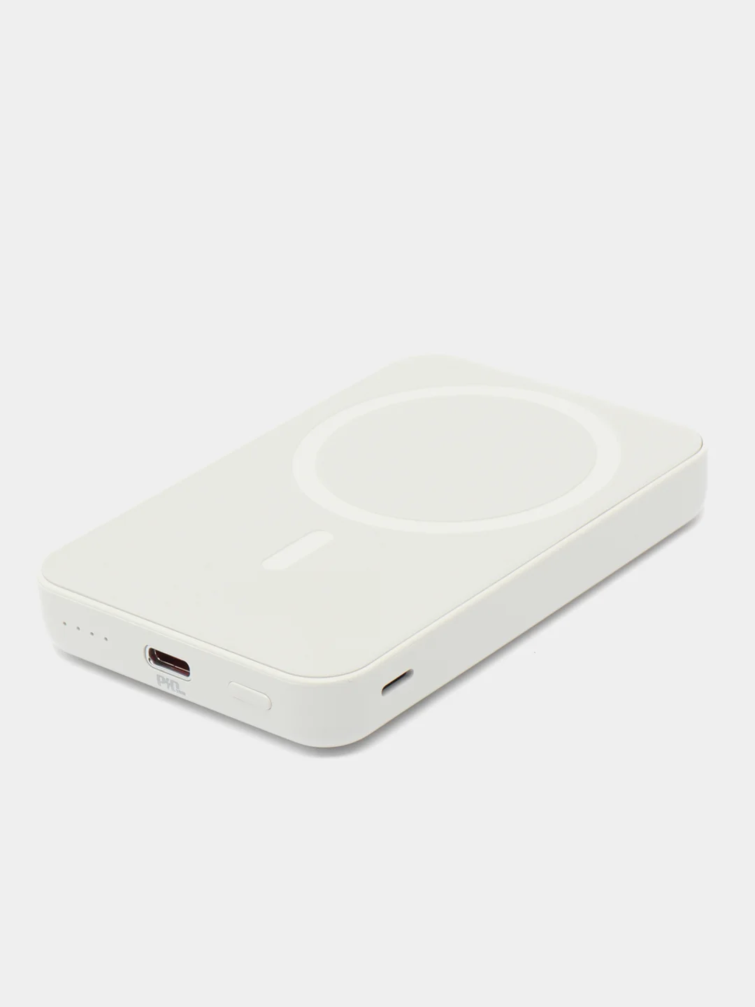 Белый повербанк magsafe для iPhone с быстрой зарядкой 20W Hoco J109 5000 mAh