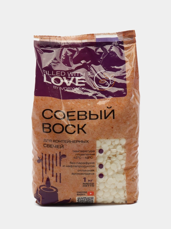 Соевый воск для свечей, контейнерный