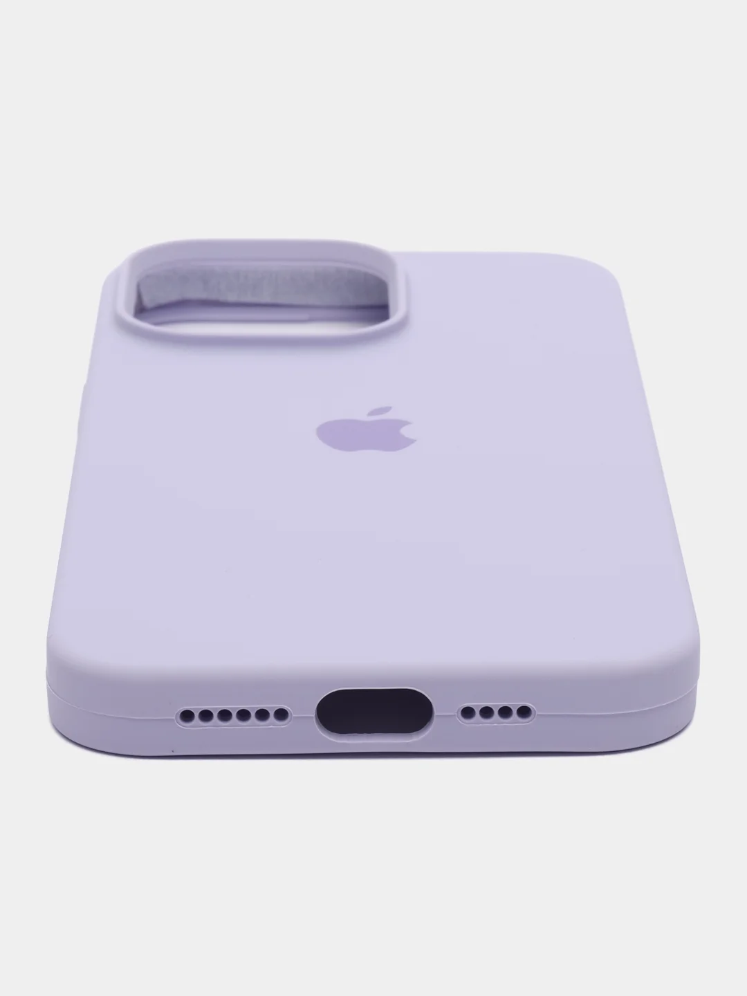Лавандовый чехол с логотипом силиконовый для iPhone XR, 11, 12, 13 Pro Max, 14, 15 Pro Max для айфон