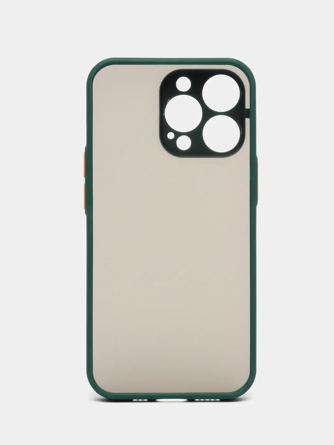 Зеленый чехол на iPhone (айфон) 11/12/X/XS/XR/XS MAX/Mini/13/15 Pro Max/про макс, пластиковый