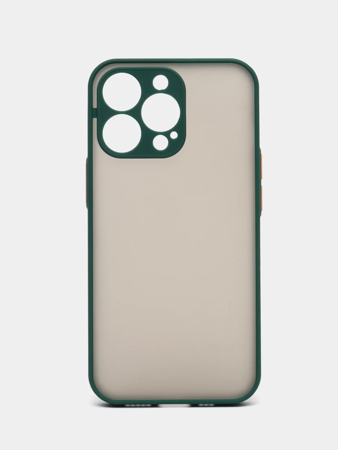 Зеленый чехол на iPhone (айфон) 11/12/X/XS/XR/XS MAX/Mini/13/15 Pro Max/про макс, пластиковый