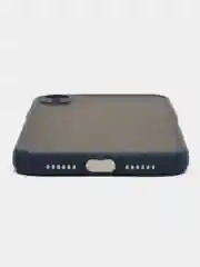 Синий чехол на iPhone (айфон) 11/12/X/XS/XR/XS MAX/Mini/13/15 Pro Max/про макс, пластиковый