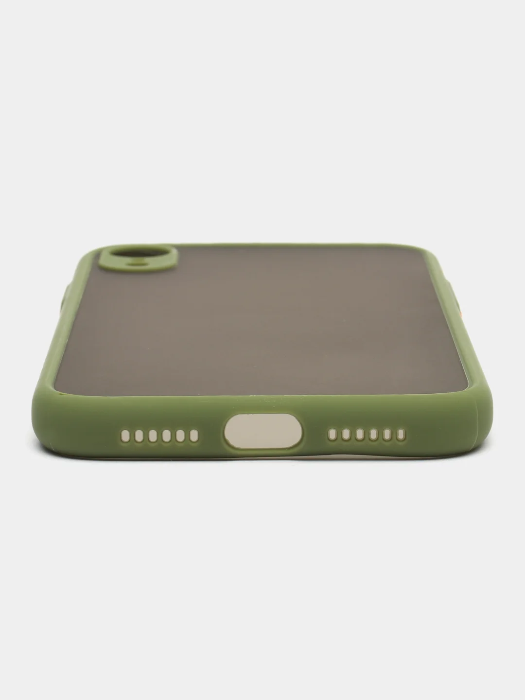 Хаки чехол на iPhone (айфон) 11/12/X/XS/XR/XS MAX/Mini/13/15 Pro Max/про макс, пластиковый