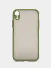 Хаки чехол на iPhone (айфон) 11/12/X/XS/XR/XS MAX/Mini/13/15 Pro Max/про макс, пластиковый