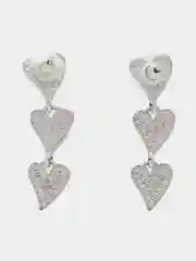 Серьги женские сердечки