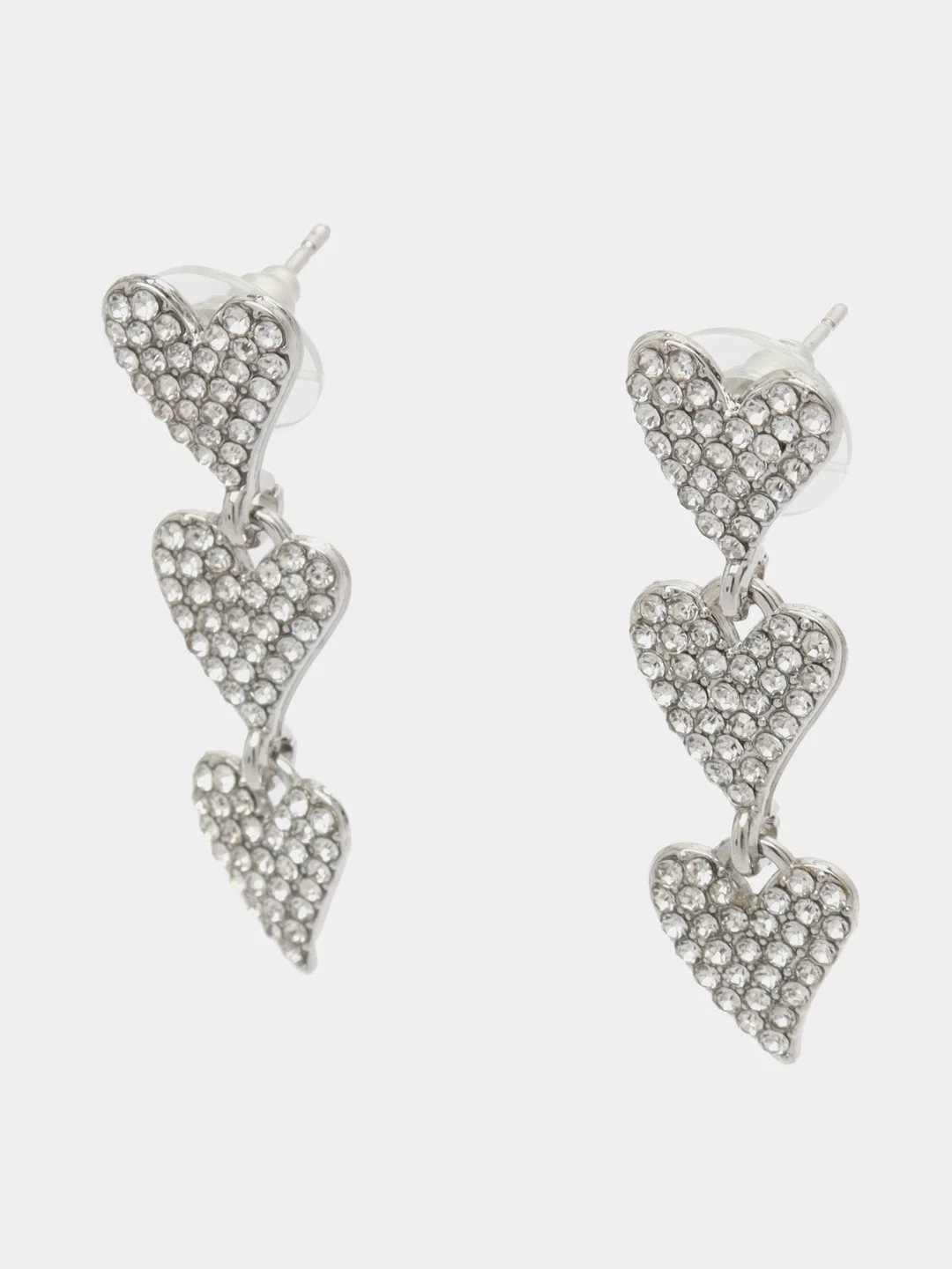 Серьги женские сердечки