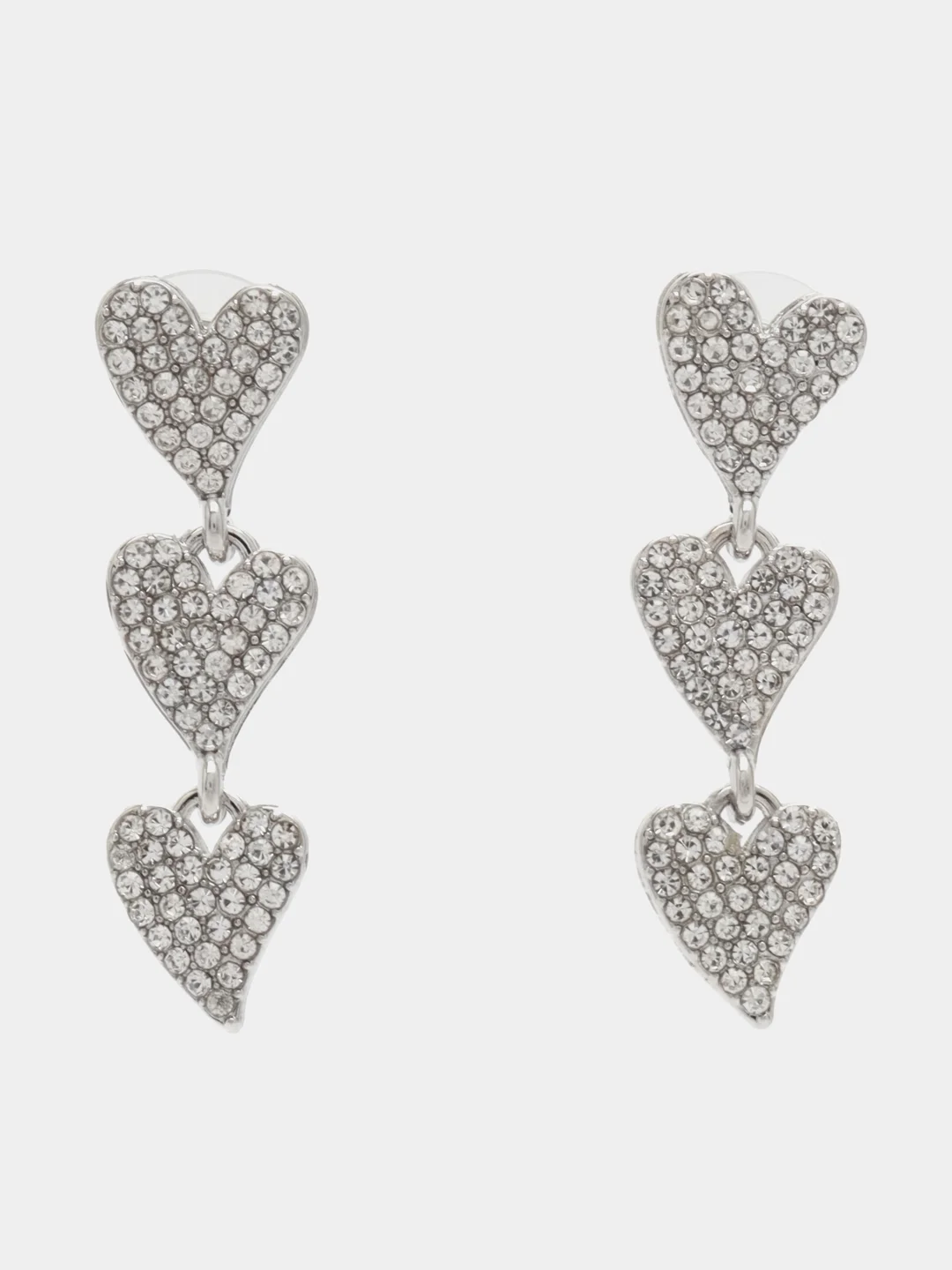 Серьги женские сердечки
