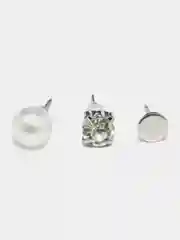 Серебряный серьги женские набор
