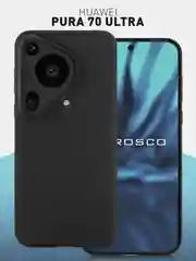 Фуксия чехол для Huawei Pura 70, 70 Pro, 70 Pro+, 70 Ultra силиконовый ROSCO матовый защита камер